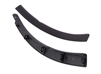 Pair Front Wheel Side Trim Moldings for 2016 - 2018 Toyota RAV4 Replaces 52112-0R050; 52112-42110; 52113-0R050; 52113-42120